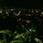 Aussicht nachts vom Panoramacafe 
